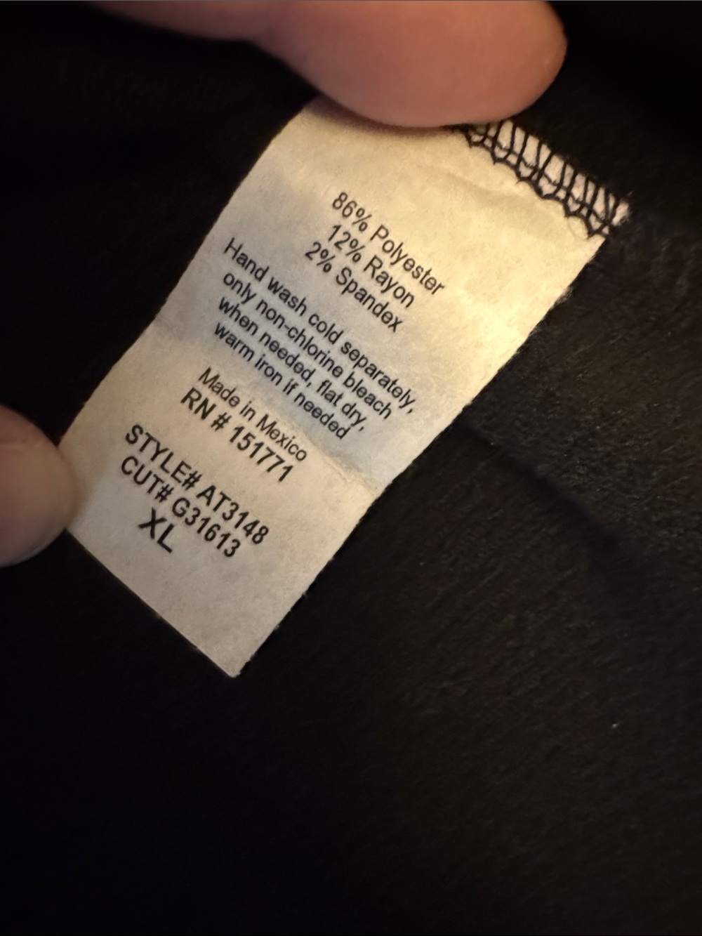 Gilli Black Ruffle-Detail Tank Top - Picture 3 of 4